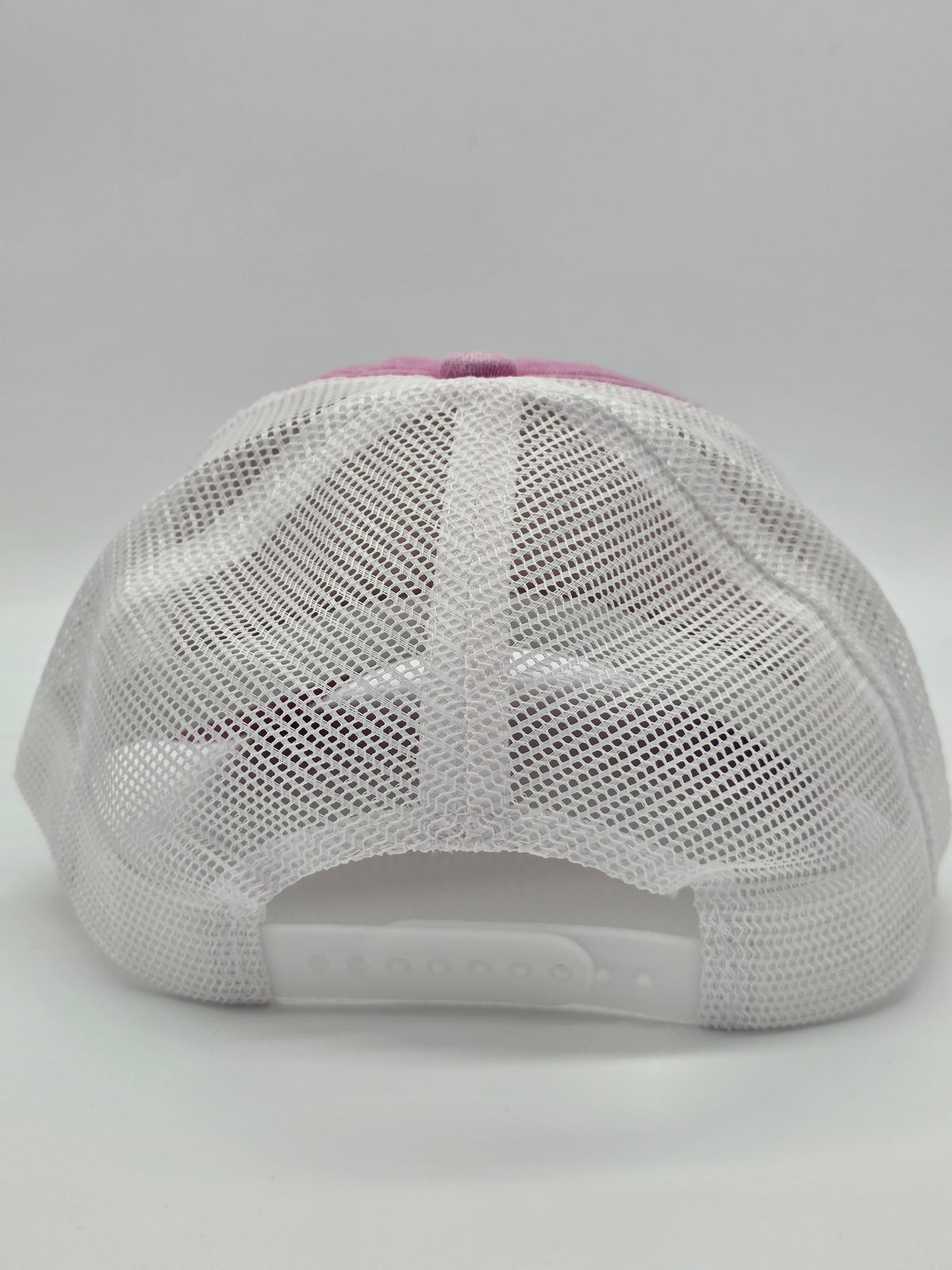 Distressed Pink Foam Trucker Hat