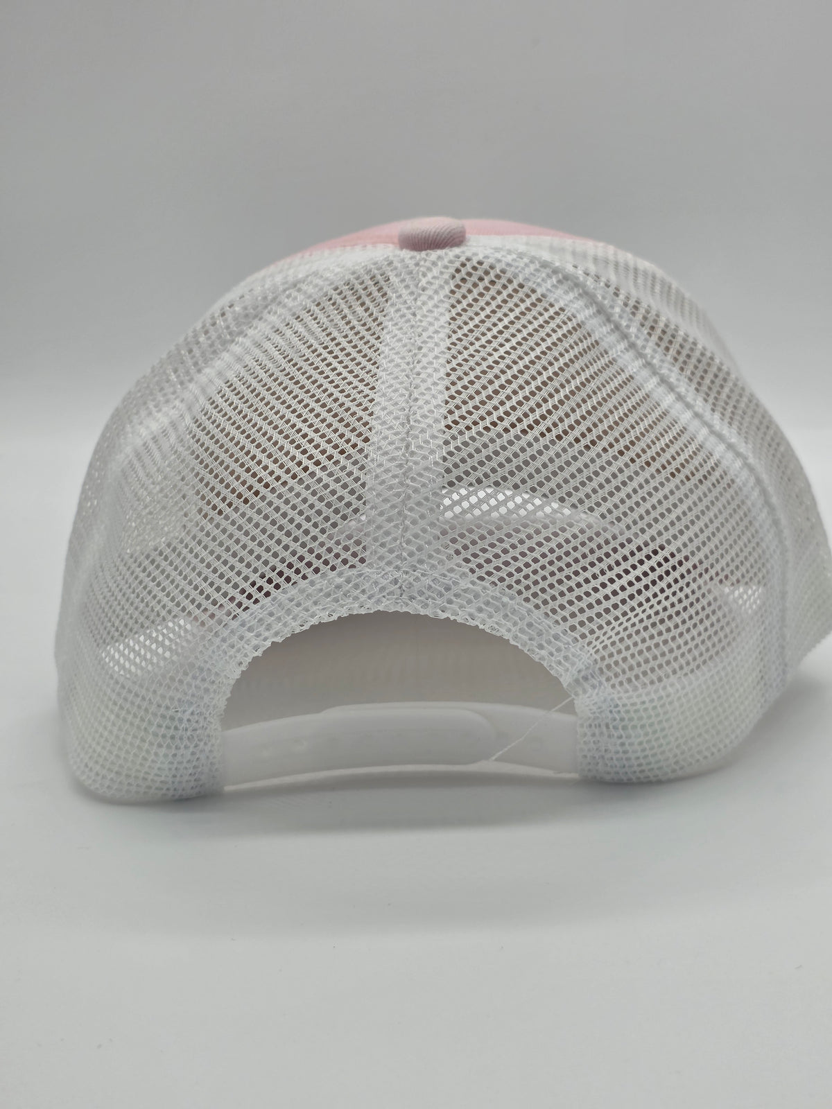 Light Pink Distressed Foam Trucker Hat