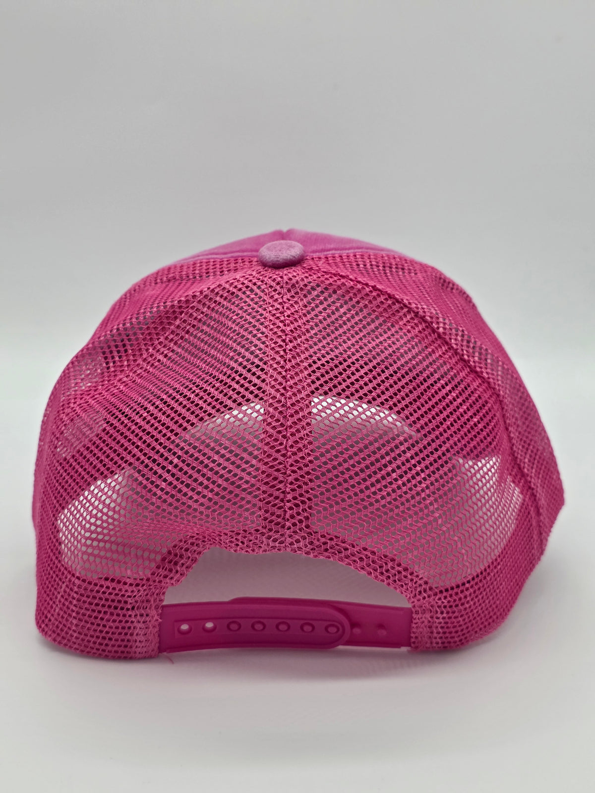 Hot Pink Distressed Foam Trucker Hat