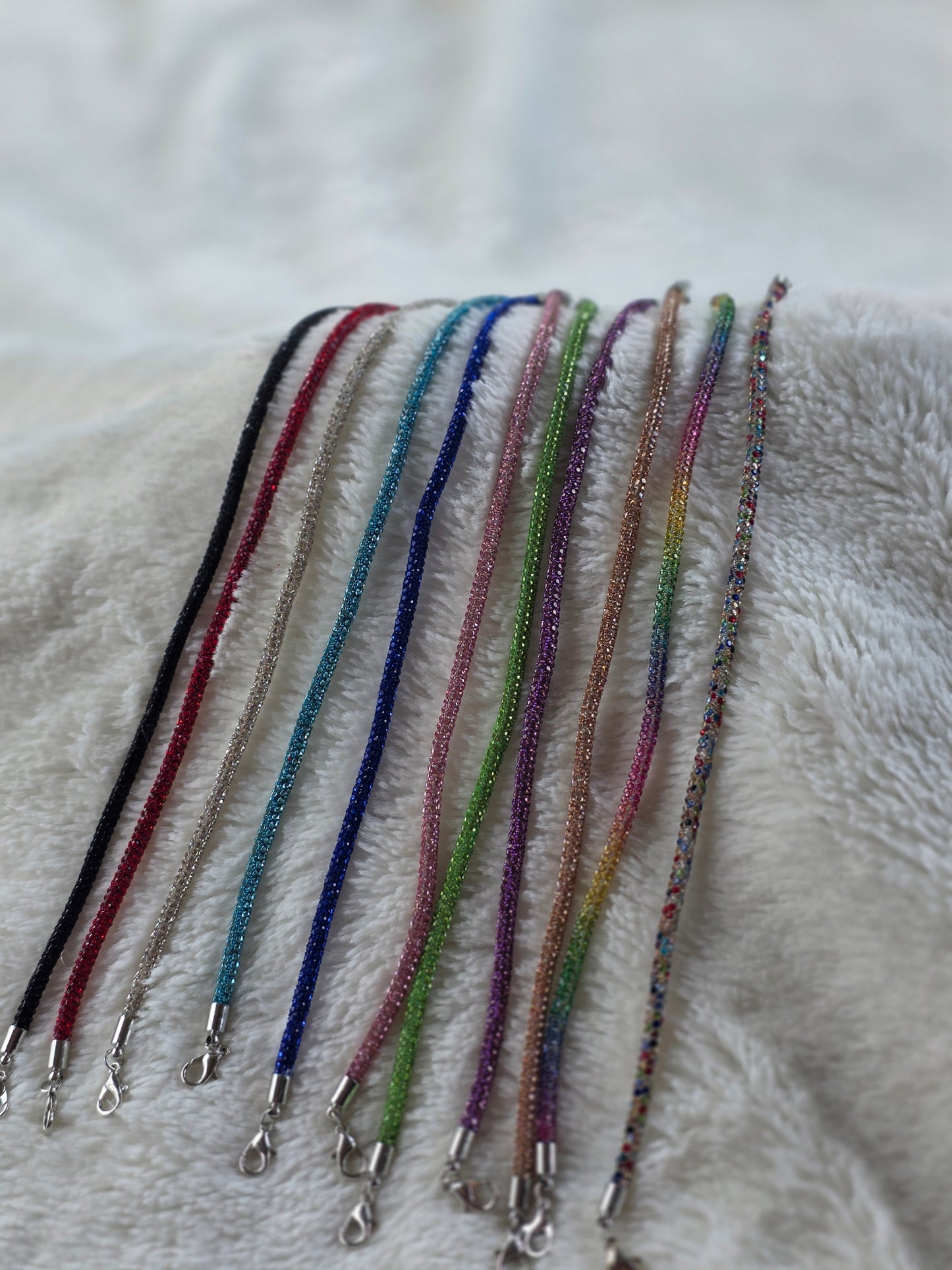 Rhinestone Hat Chains