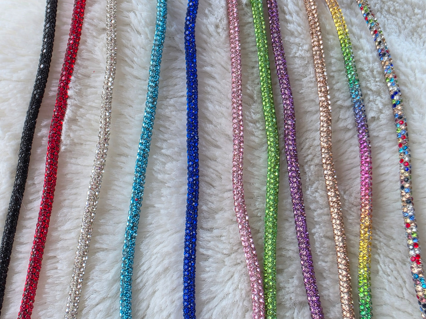 Rhinestone Hat Chains