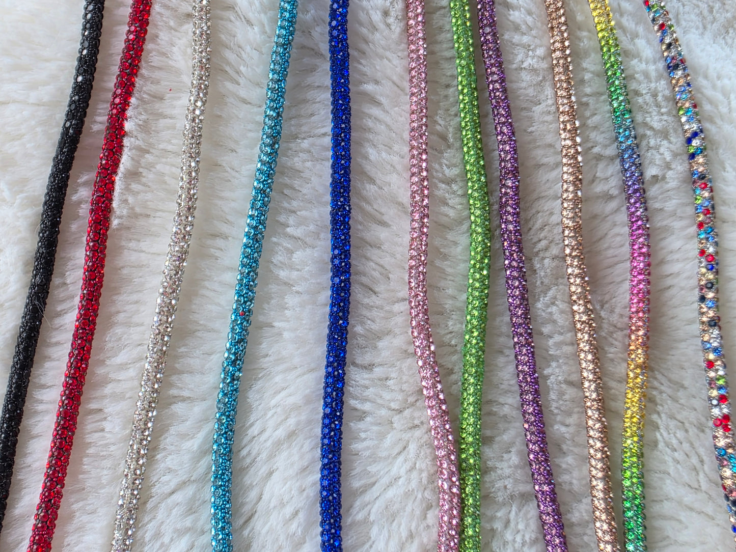 Rhinestone Hat Chains
