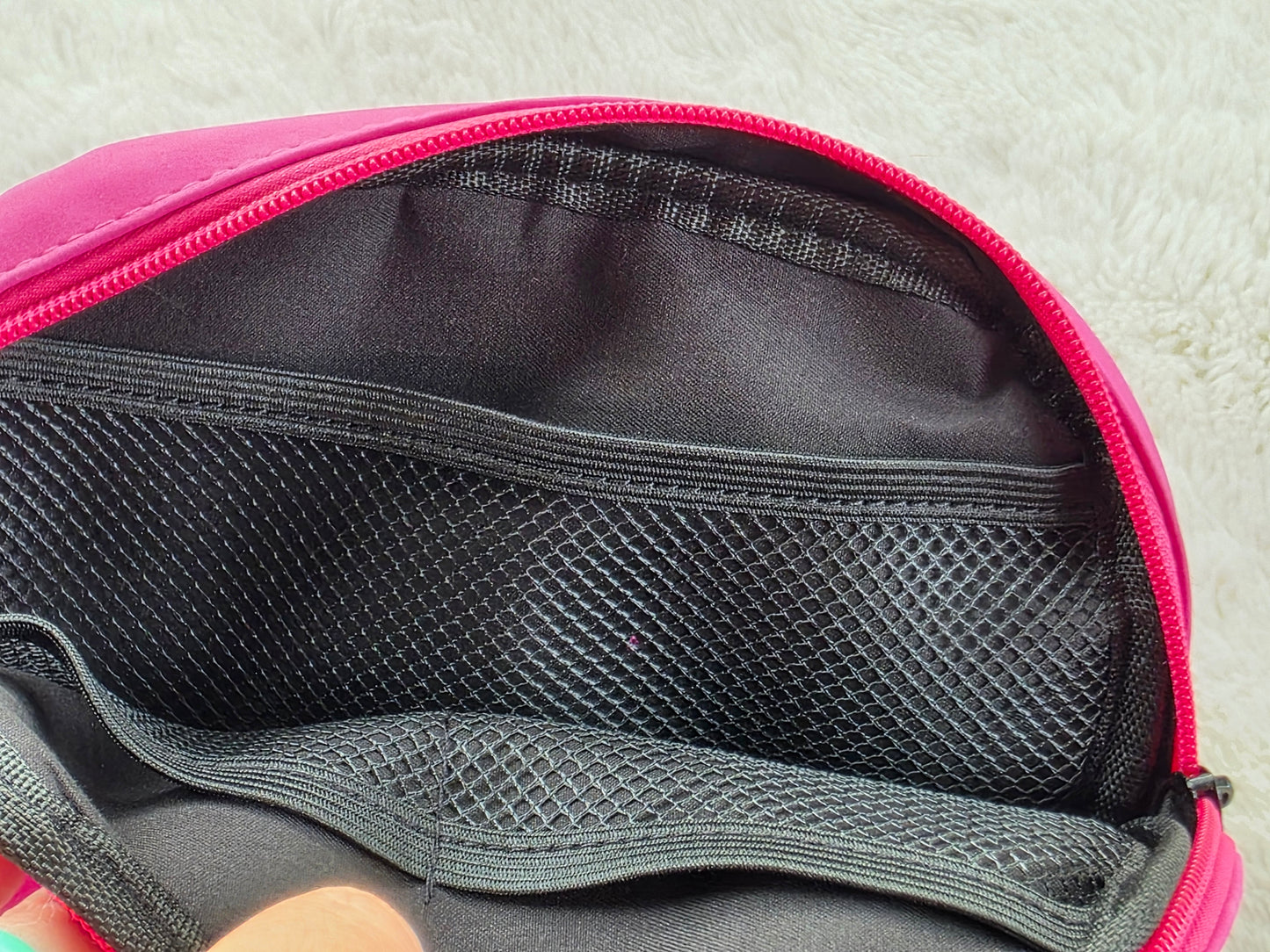 Faux Leather Belt Bag – Hot Pink